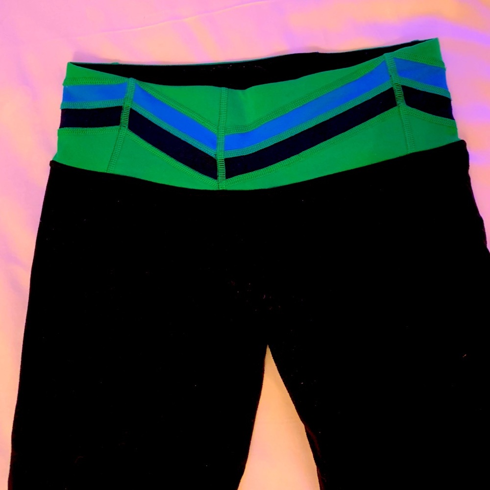LULULEMON Wunder Under Leggings Black Long RARE
